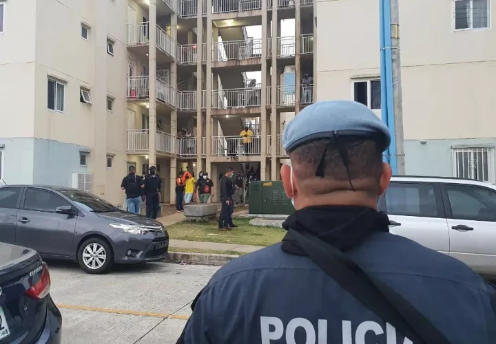 Los detenidos fueron puestos a órdenes de la Fiscalía de Homicidio de Colón. Foto: Diómedes Sánchez