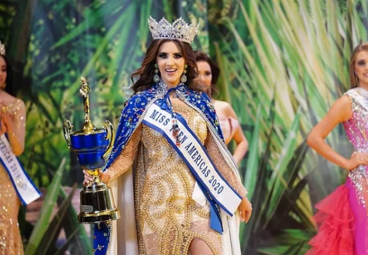 Ana Lucía Correa, luce la corona. Instagram