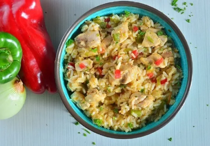Arroz con pollo.  Foto: Cortesía