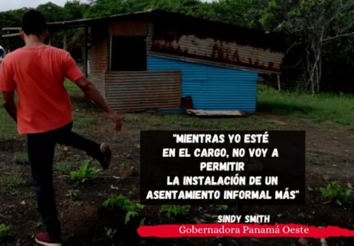 Mientras yo esté en el cargo, no voy a permitir la instalación de un asentamiento informal más