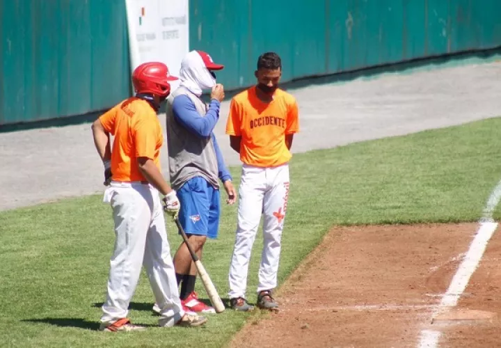 Chiriquí Occidente durante entrenamientos. Foto: Fedebeis