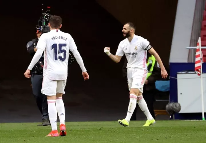 Benzema evitó la derrota del Madrid.