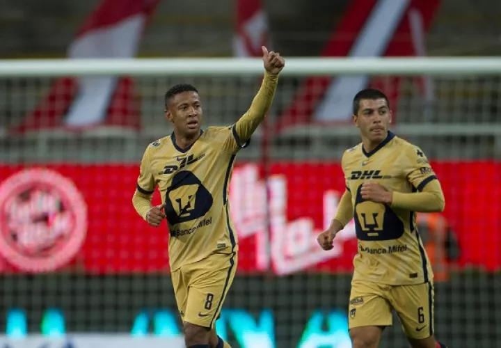 Gabriel Torres marcó adelantó a su equipo en el minuto 14. Foto: EFE