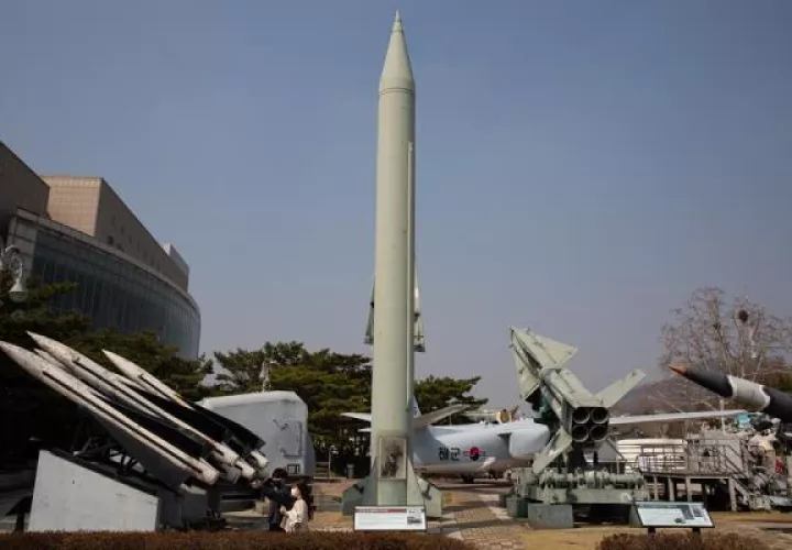 El misil balístico KN-23 es una modificación del Iskander ruso que Pionyang probó por primera vez en 2019. EFE