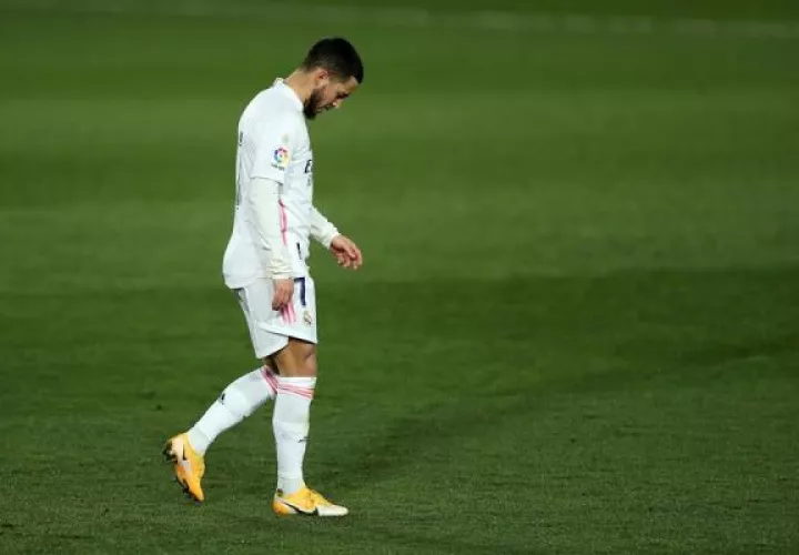 El centrocampista belga del Real Madrid, Eden Hazard.