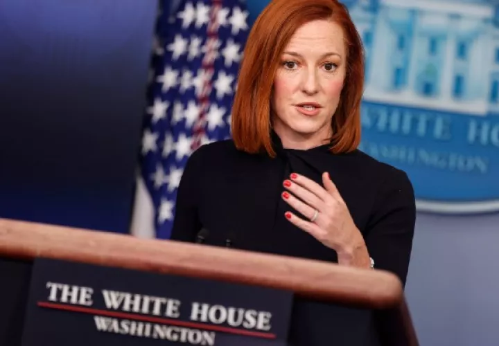 La portavoz de la Casa Blanca, Jen Psaki. Foto:EFE