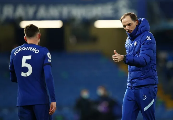 Jorginho marcó uno de los dos goles del Chelsea por la vía del penal. Foto: @ChelseaFC