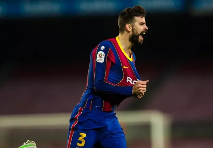 Gerard Piqué marcó el tanto en el 90 que le dio vida al Barcelona para la remontada. Foto: Twitter