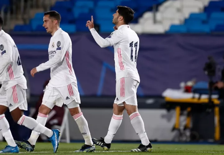 Marco Asencio sentenció la serie con un tercer gol. Foto: Twitter