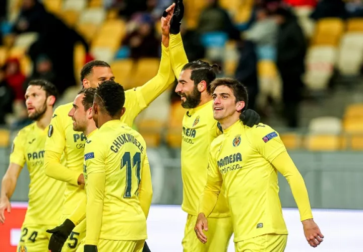 Torres y Albiol marcaron los goles para darle el triunfo por 2-0 de visita al Villareal sobre el Dinamo de Kiev. Foto: Twitter