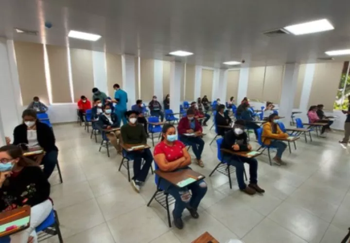 La última prueba para ingresar al internado fue el 5 de marzo. Cortesía