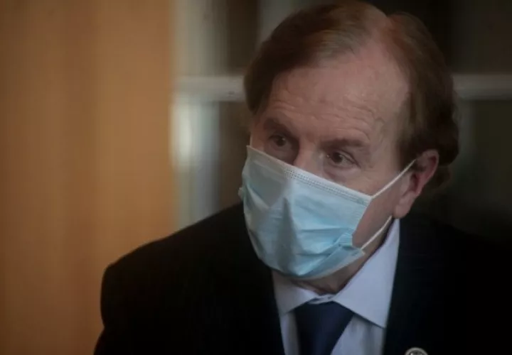 Robert Pittenger, congresista del Gobierno de los Estados Unidos.  Víctor Arosemena