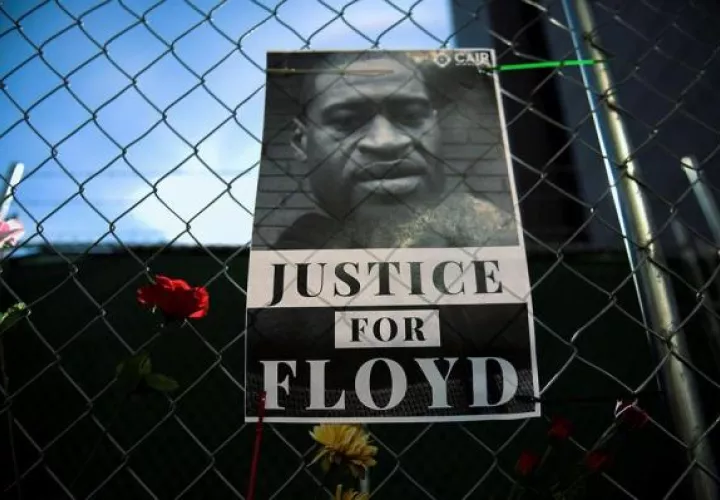 George Floyd  murió asfixiado a manos del policía George Floyd. EFE