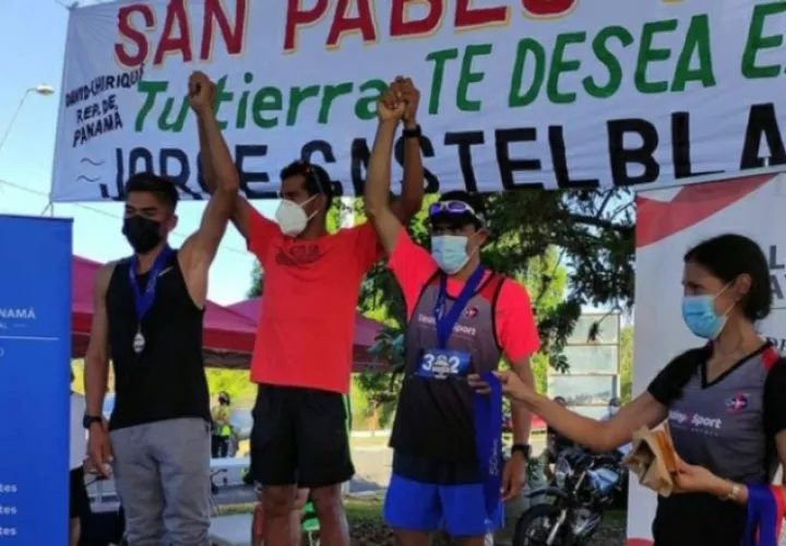 Jorge Castelblanco fue el mejor en la prueba de 5 kilómetros. Aurelio Martínez