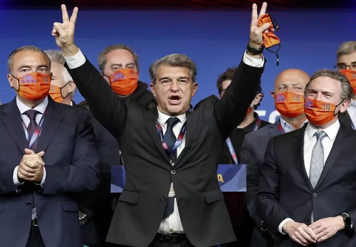 Laporta vuelve a la presidencia 10 años después.