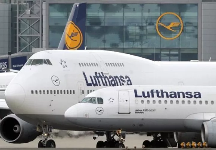 El número de pasajeros transportados por Lufthansa se redujo a 36,4 millones, cantidad que representa la cuarta parte del 2019. EFE