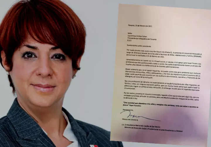  Mayra Inés Silvera  presentó su renuncia al cargo como directora de la Senniaf el pasado 25 de febrero. Foto: Cortesía