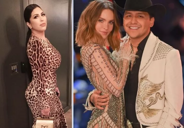 Cristy Nodal, Belinda y Christian Nodal. Instagram