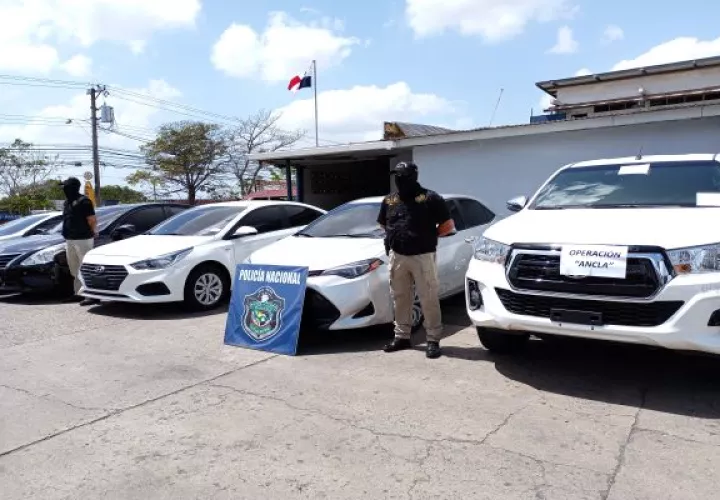 Las autoridades no descartan que el hurto de estos autos haya sido realizado por una banda organizada y especializada en este tipo de delitos.  Foto: Eric Montenegro