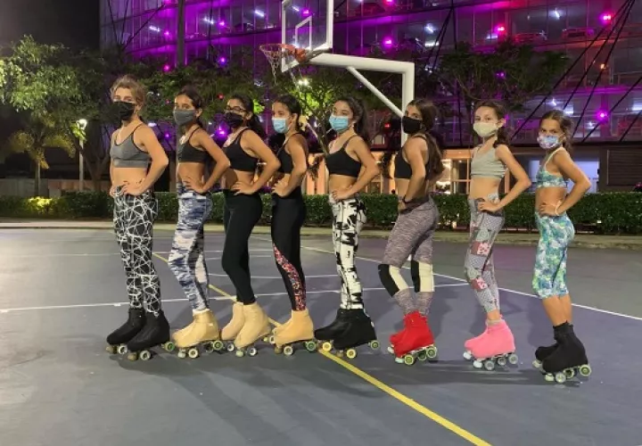 Equipo de patinaje. Foto:Cortesía