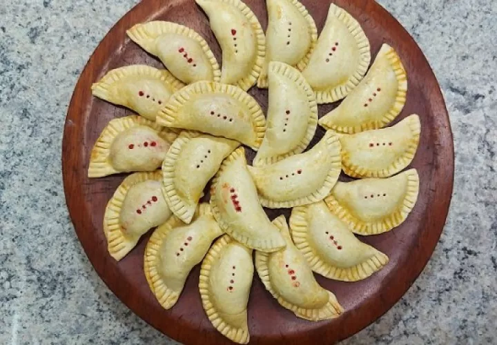 El plantintá y el patí son empanadas de harina. Foto:  Cortesía / Cocotur / Ana Zubieta