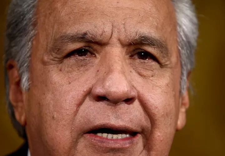 El presidente de Ecuador, Lenín Moreno. Foto:EFE