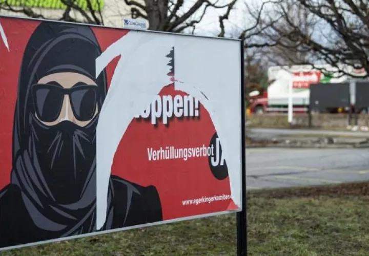 Mujeres en Suiza no podrán ocultar rostro. 