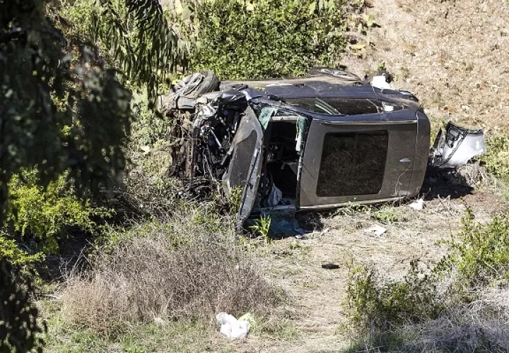 El golfista estadounidense sufrió el accidente el pasado 23 de febrero. Foto: EFE