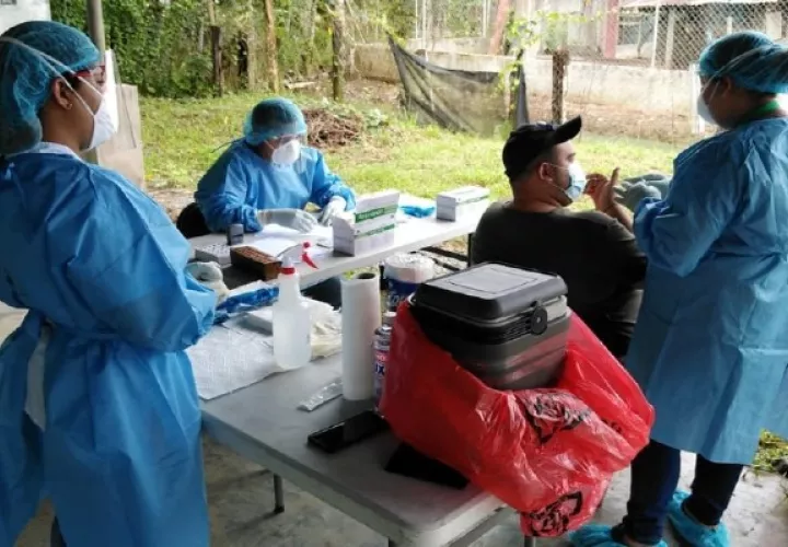 Panamá intensifica trazabilidad para identificar asintomáticos y casos positivos. Foto:Minsa