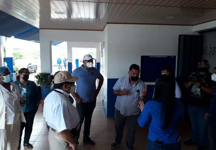 Realizan inspección de trabajos solicitados para las jornadas de vacunación. 