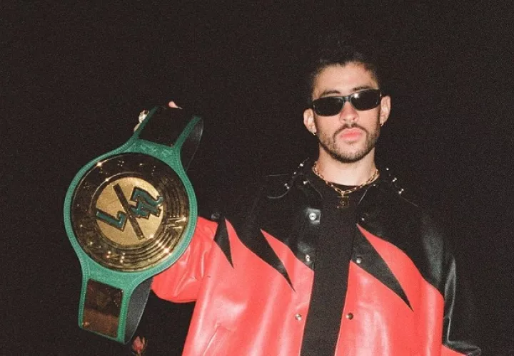 Bad Bunny está entusiasmado por subirse al 'ring'. Foto: Instagram / @badbunnypr