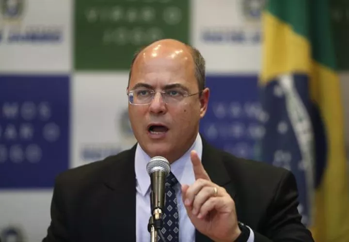 En la imagen, el gobernador de Río de Janeiro, el conservador Wilson Witzel. Foto: EFEEn la imagen, el gobernador de Río de Janeiro, el conservador Wilson Witzel. Foto: EFE