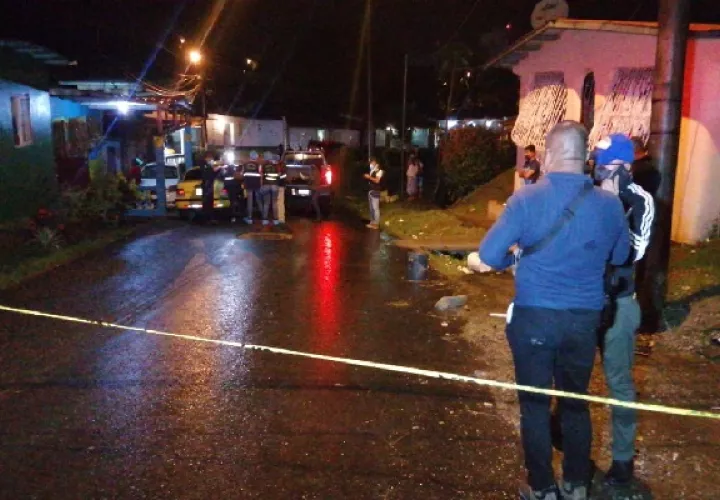 Javier rodríguez (alías"Pequeño"), de unos 40 años de edad, fue asesinado de varios disparos en Villa del Caribe, provincia de Colón. Foto: Diomedes Sánchez