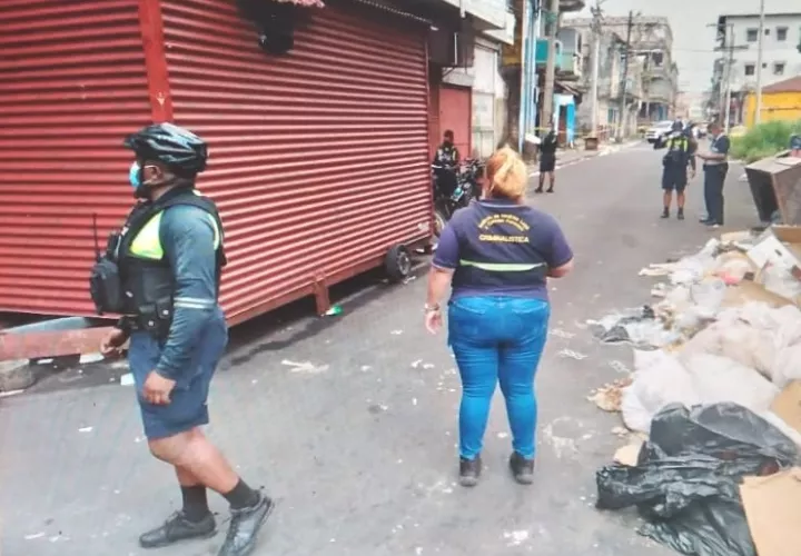 El crimen de este sábado se perpetró en el sector conocido como "la Unidad". Foto: Diómedes Sánchez 