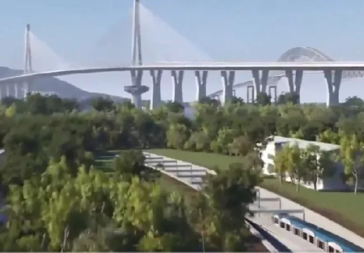 Perspectiva de uno de los accesos al túnel, en paralelo al cuarto puente, del cual todavía se desconoce cuándo iniciará su construcción. Foto: Internet