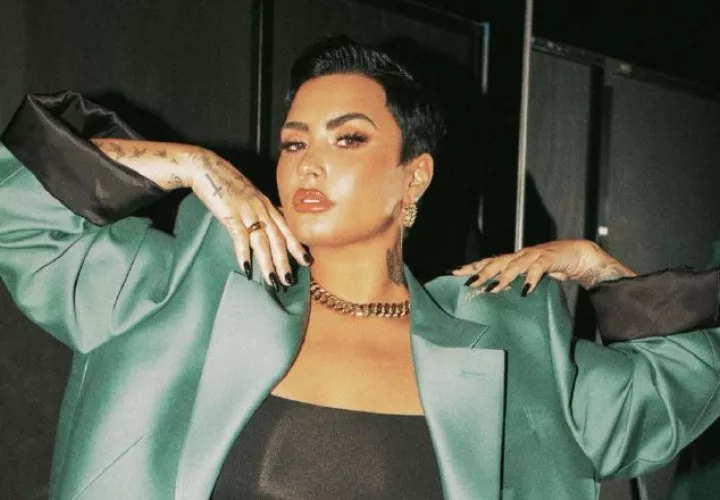 Demi Lovato, es una de las famosos de este listado.  Instagram