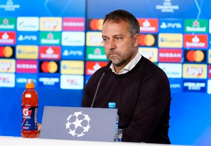 Hans-Dieter Flick, técnico del Bayern Munich. Foto: Twitter