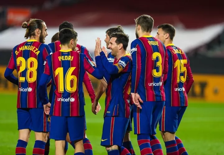 Leo Messi anotó en dos ocasiones. Foto: Twitter