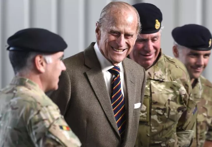 Felipe de Edimburgo se casó con la reina Isabel II luego de servir en la Segunda Guerra Mundial. British Army