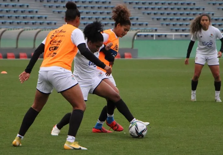Selección femenina entre en Japón al completo. Foto:Fepafut