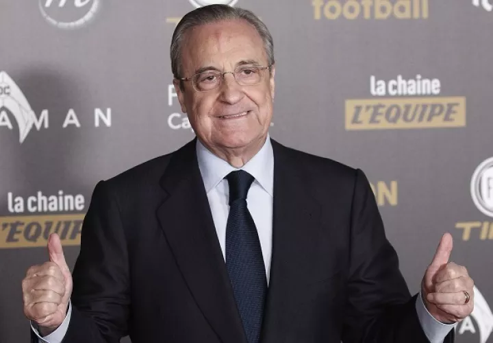 Florentino Pérez es el presidente del Real Madrid. Foto: EFE