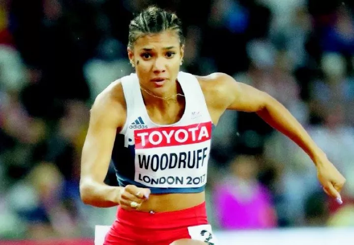 Gianna Woodruff es la segunda representante del atletismo en clasificar a Tokio. Foto: EFE