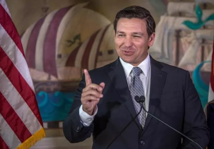 El gobernador de Florida, el republicano Ron DeSantis