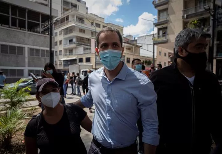 El líder opositor venezolano Juan Guaidó. EFE