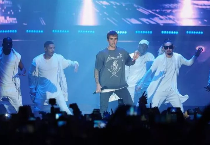 El cantante Justin Bieber