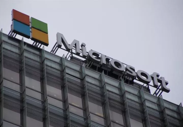 Logo de la compañía  Microsoft.