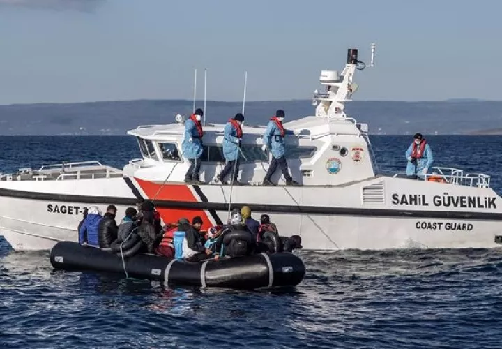 Lesbos sigue siendo el punto más caliente de la migración clandestina a Europa. Foto: EFE