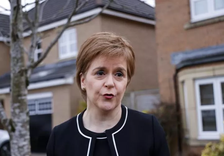 La ministra principal del Gobierno de Escocia y líder del independentista Partido Nacional Escocés (SNP), Nicola Sturgeon.