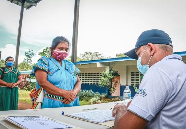 El pago en las zonas afectadas por el mal tiempo se reprogramará. Foto: Ifarhu 