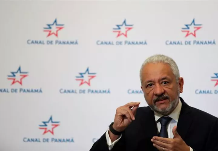 En la imagen, el administrador de la Autoridad del Canal de Panamá (ACP), Ricaurte Vásquez. 